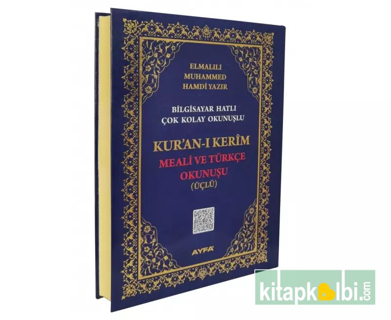Kuranı Kerim Meali Ve Türkçe Okunuşu Üçlü 373