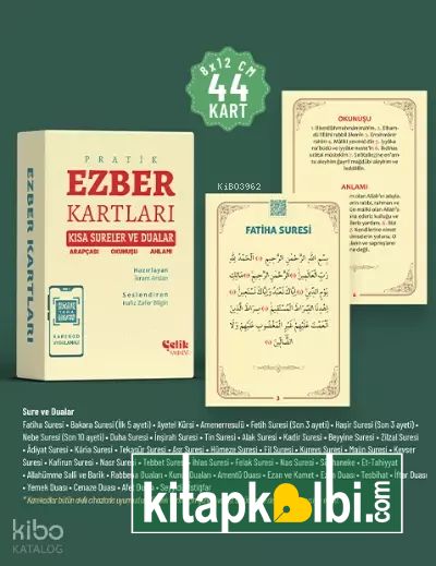 Ezber Kartları Kısa Sureler ve Dualar