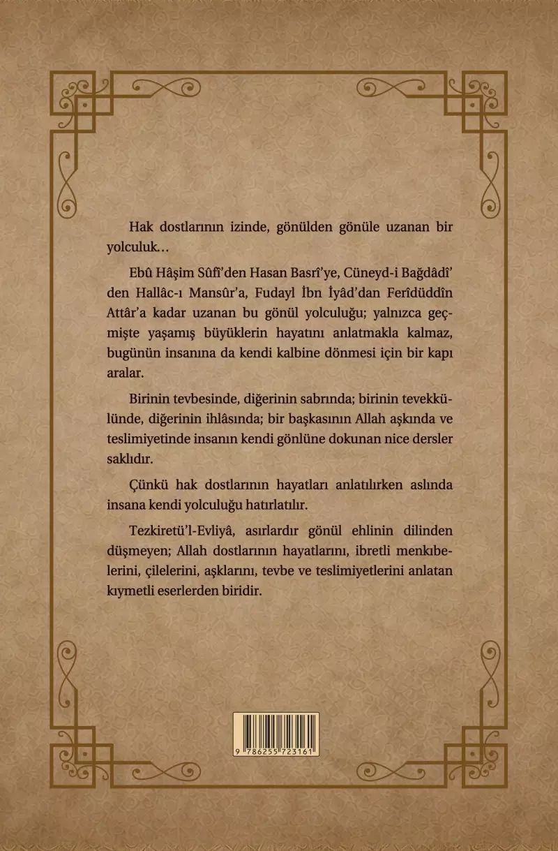 Tezkiretül Evliya Hak Dostlarının Hayatı