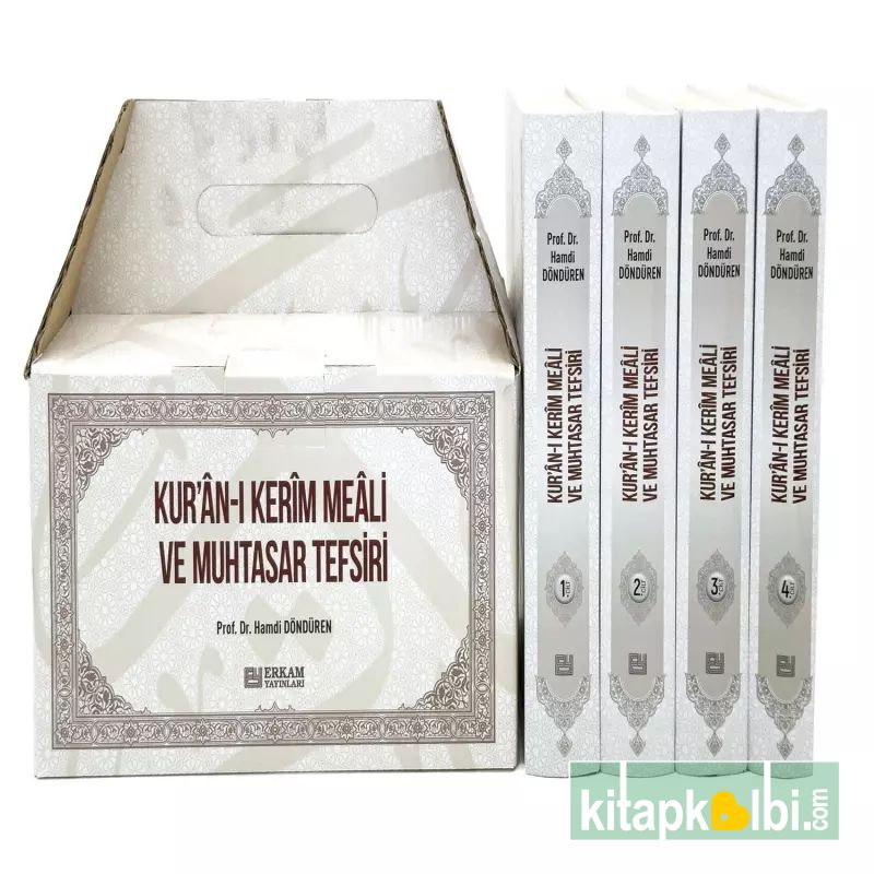 Kuran ı Kerim Meali ve Muhtasar Tefsiri 4 Cilt)