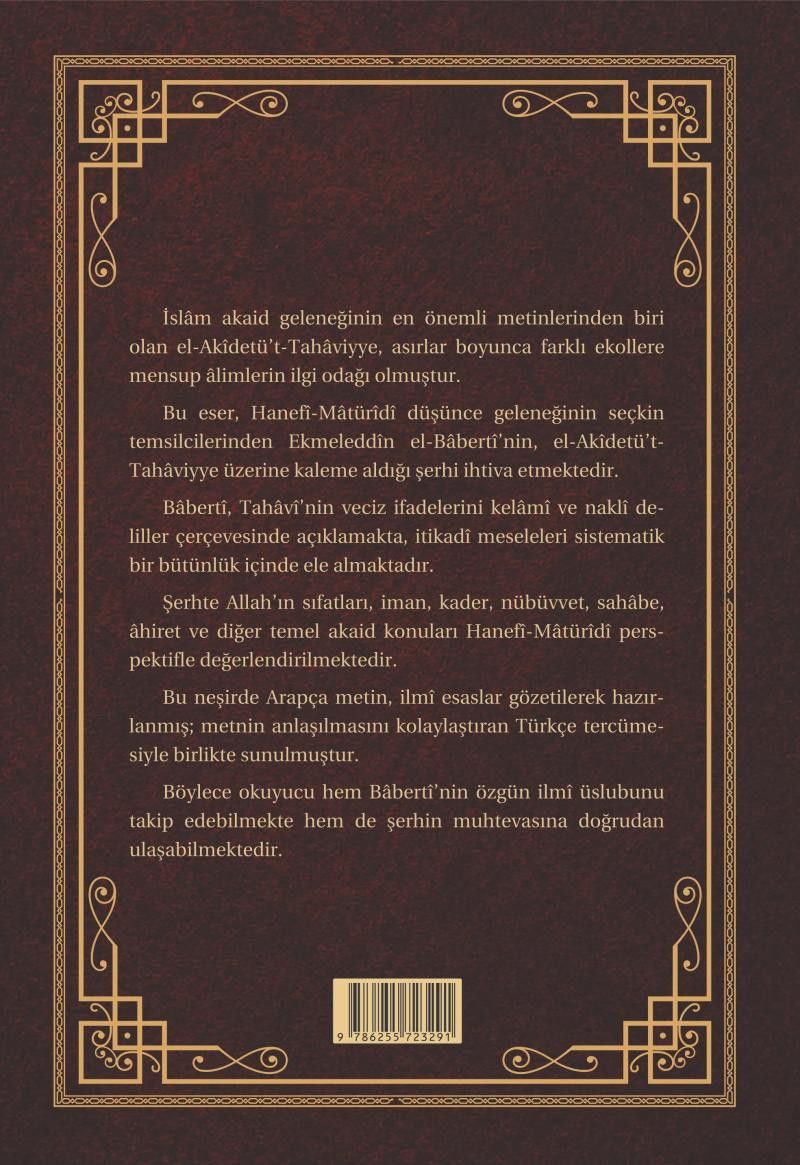 Şerhul Akidetüt Tahaviyye Tercümesi