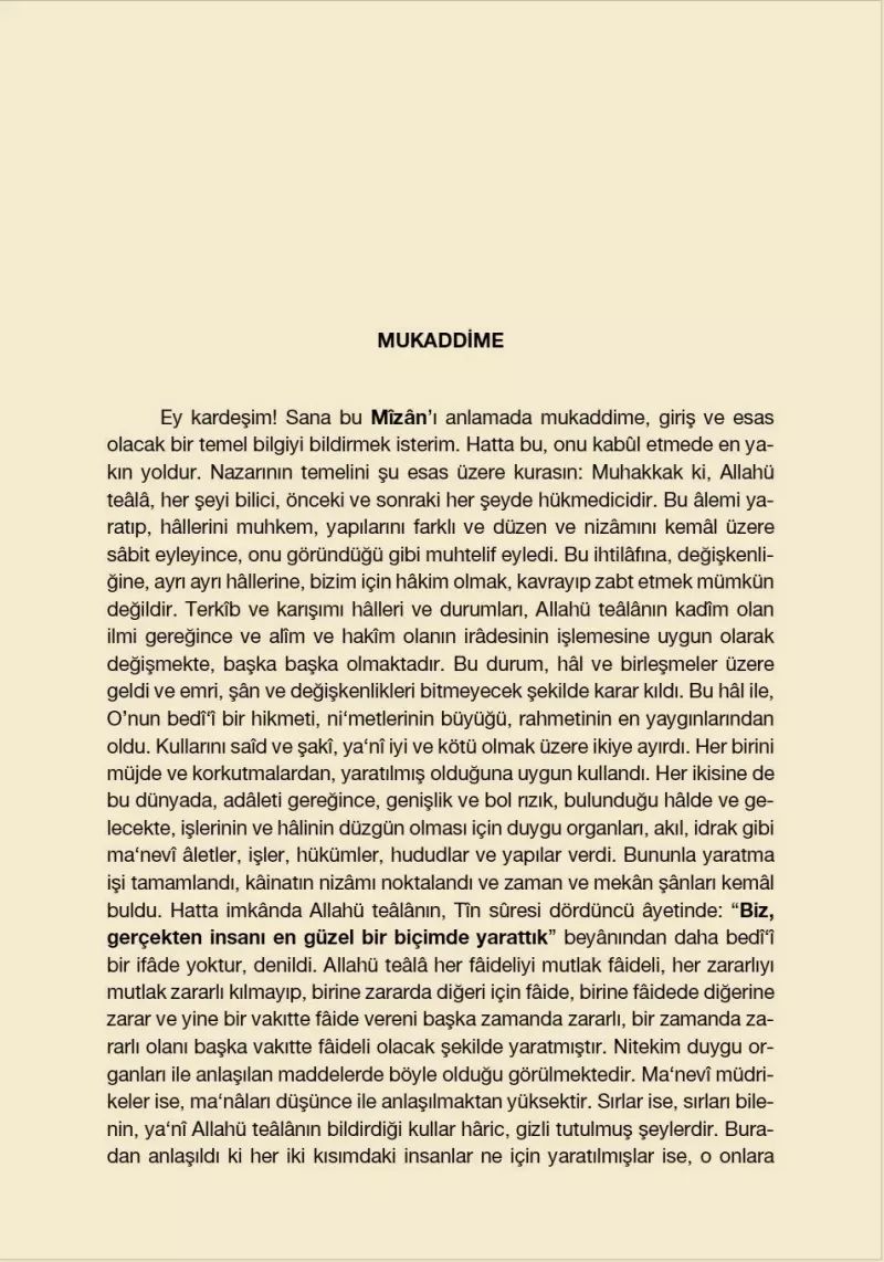 Mizanül Kübra 2 Cilt