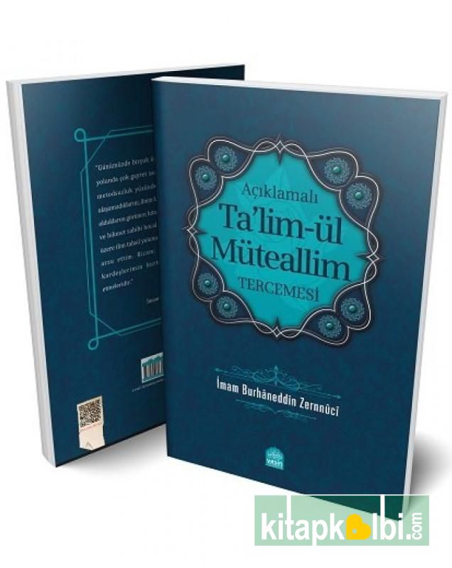 Talimül Müteallim Tercümesi Talha Alp